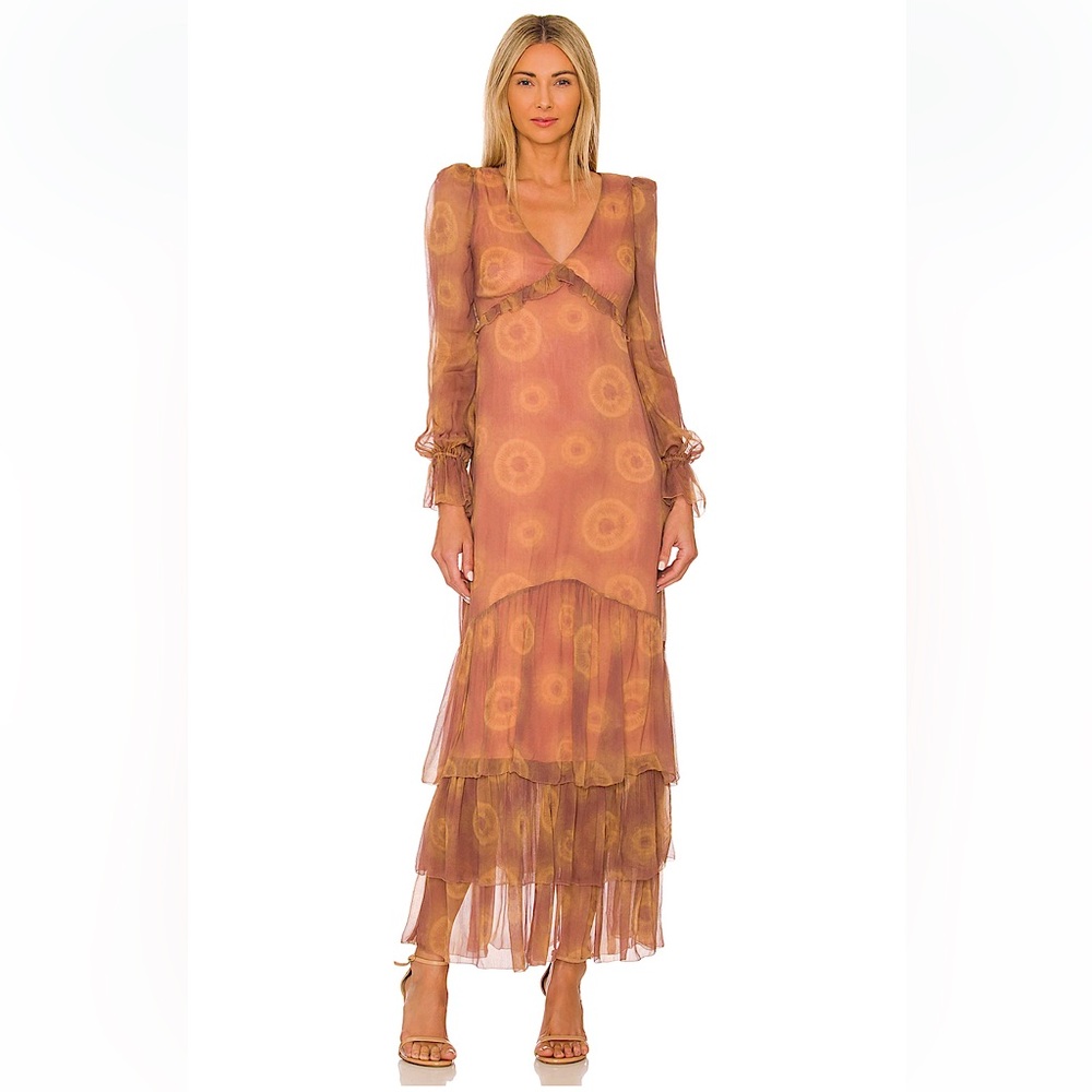 x REVOLVE Edessa Maxi Dress in Blush & Gold Tie Dye
House of Harlow 1960 Size XS